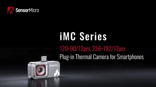Termocamera plug-in serie iMC 256x192/12μm per ispezioni domestiche e industriali