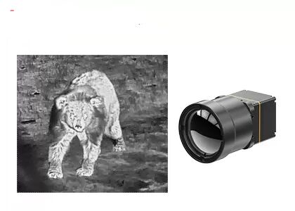 Compact Design Uncooled LWIR Thermal Imaging Camera Core 640x512 12μm