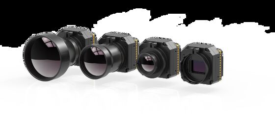 Piano focale non raffreddato Arrays Camera termica Core 50Hz Framerate 67g