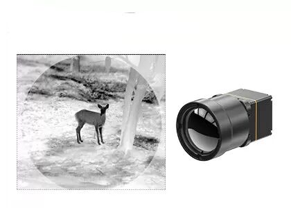 Il chiaro centro della macchina fotografica di registrazione di immagini termiche LWIR con 640x512 12μM Infrared Detectors