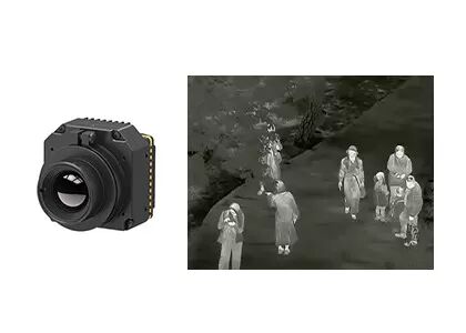 OEM LWIR Thermal Camera core Uncooled 400x300 17μm With Industrial Thermography
