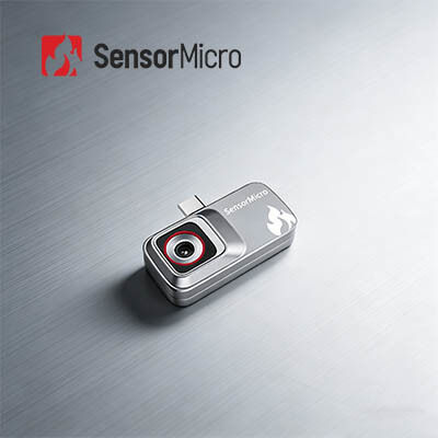 Modulo di telecamera a infrarossi non raffreddato di dimensioni tascabili con risoluzione 120×90 12 μm Dimensione dei pixel e Interfaccia USB2.0