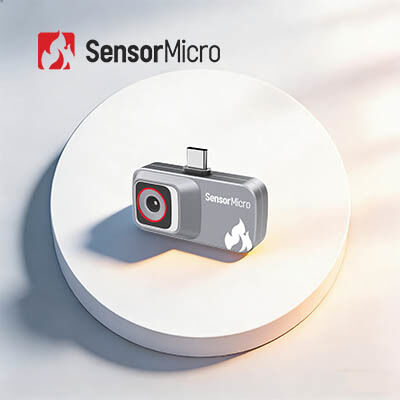 Modulo di imaging termico a infrarossi compatibile con smartphone 25Hz 256×192/12μm Fotocamera termica plug-in