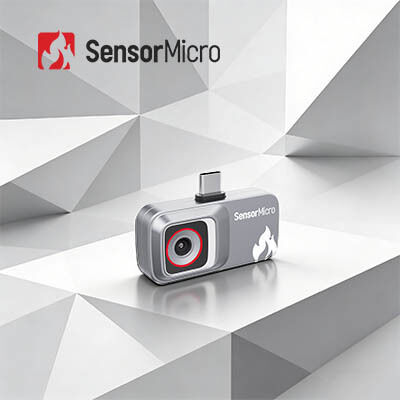 Telecamera termica plug-in LWIR non raffreddata con risoluzione 120×90/12μm, interfaccia USB2.0 e tensione di esercizio 3,3 V