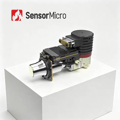 Modulo di fotocamera LWIR per l'imaging ottico a gas raffreddato con risoluzione 320×256 e dimensione di pixel di 30 μm per il rilevamento delle perdite di gas