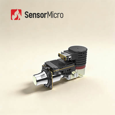 320x256 Risoluzione 30μm Pixel Pitch 10mK NETD Modulo di telecamera a infrarossi raffreddati per il rilevamento delle perdite di gas MWIR