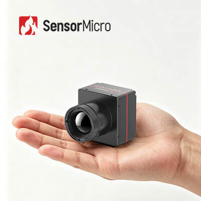 Nucleo della fotocamera a infrarossi non raffreddato LWIR con risoluzione 1280x1024, dimensioni pixel di 12μm e funzionamento senza otturatore per immagini termiche nitide