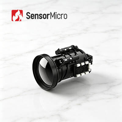 Modulo di telecamera termica LWIR con risoluzione 640x512 e dimensione di pixel di 12μm per immagini termiche chiare