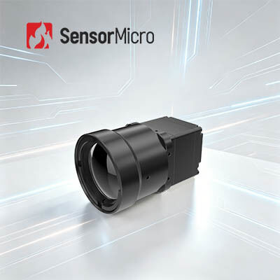 Modulo di fotocamera termico-imaging non raffreddato con risoluzione 640x512 e pixel pitch di 12 μm per il funzionamento senza obturatore