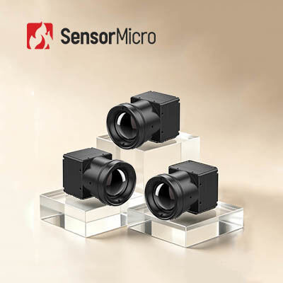 384x288 Resoluzione Microbolometro Modulo di immagini termiche non raffreddato con dimensione di pixel di 17μm e NETD ≤30mK