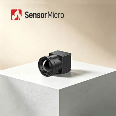 Modulo termico leggero 384x288 non raffreddato con microbolometro VOx da 17 μm e basso consumo di energia da 0,65 Watt