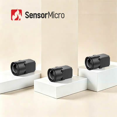 Modulo di telecamera a infrarossi LWIR da 12 μm con lente da 19 mm per l'imaging termico