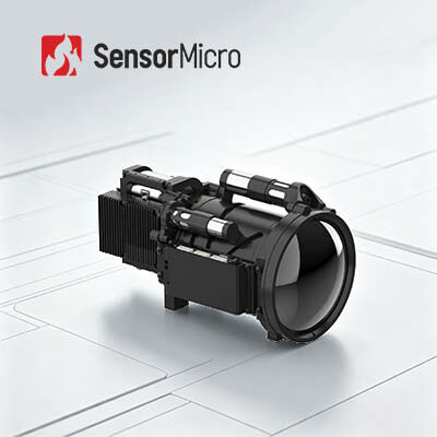 Modulo di telecamera termica a infrarossi MWIR HOT raffreddato con risoluzione 640x512 e picco di pixel di 15 μm